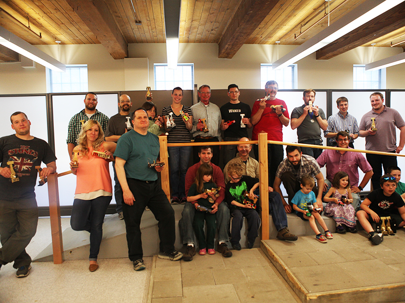 2015 Pinewood Derby Group Shot